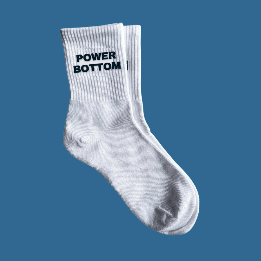 Mello Daily Athletic Crew Sock POWER BOTTOM Athletic Crew Sock