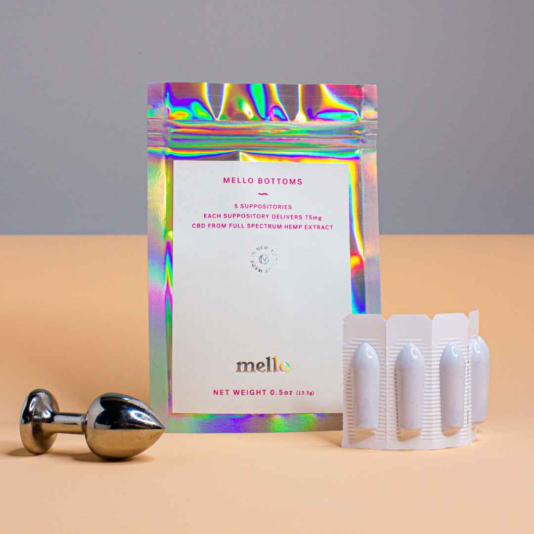 Mello Bottoms - CBD Suppositories with 75MG of CBD. Mello Daily Mello Bottoms - CBD Suppositories with 75MG of CBD. Mello Daily