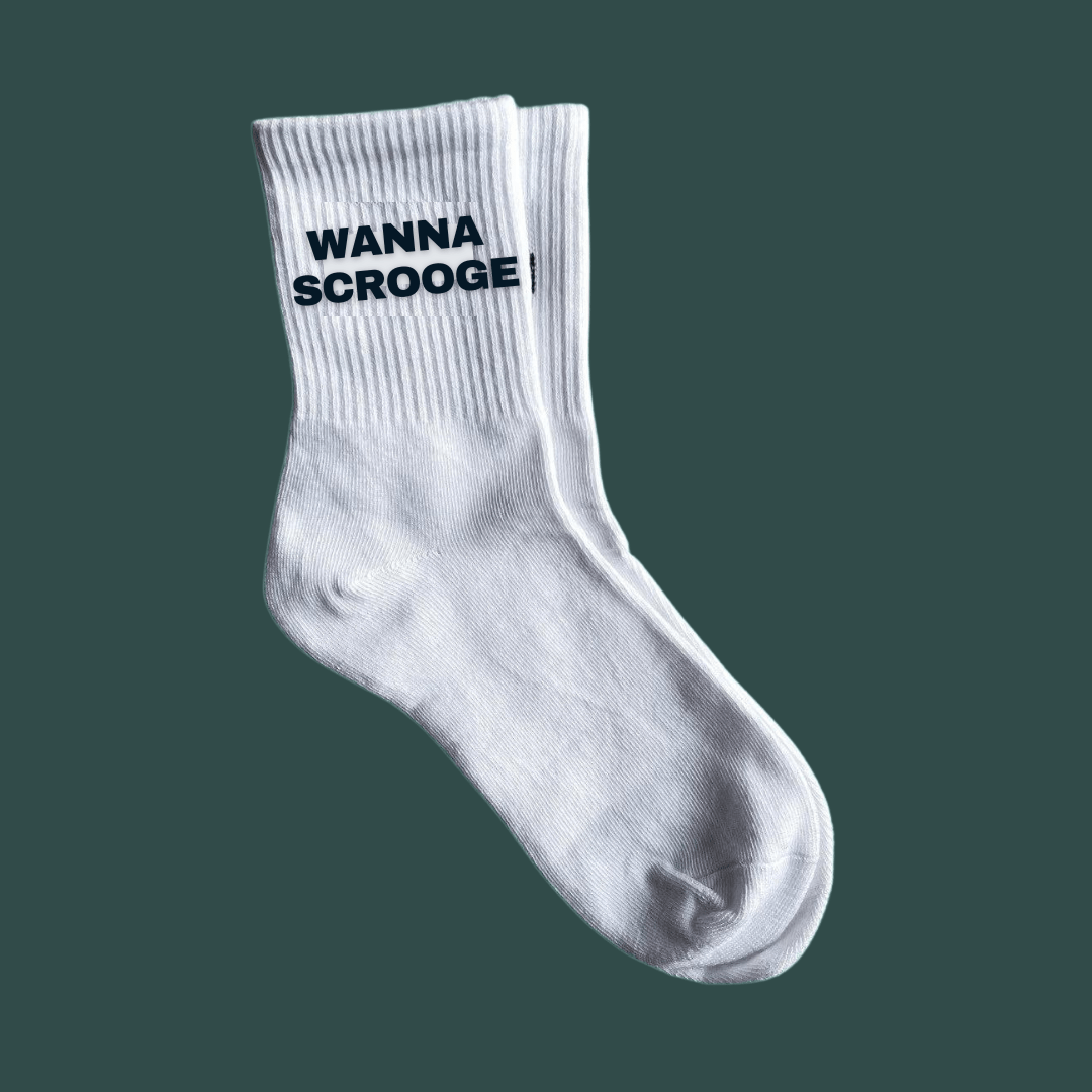 Mello Daily Athletic Crew Sock WANNA SCROOGE Athletic Crew Sock